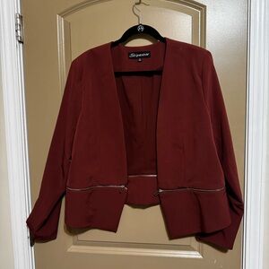Signature Women's Burgundy Jacket